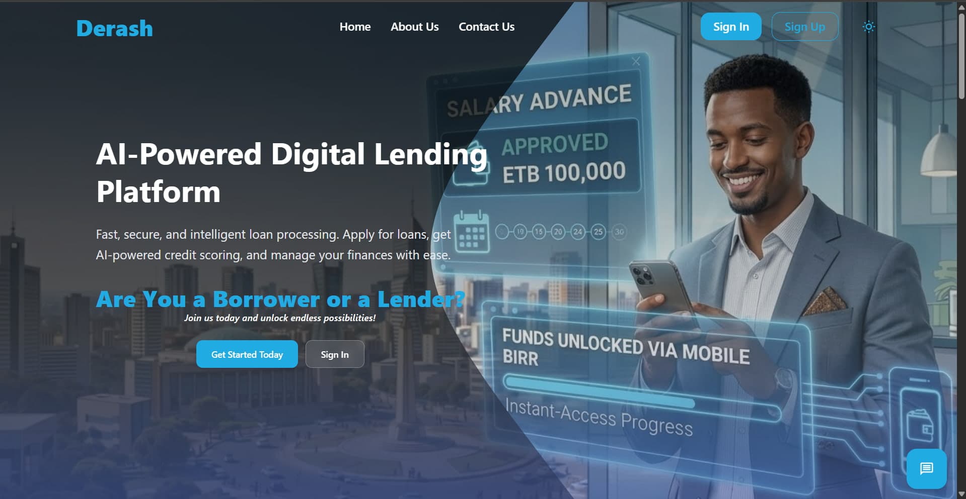 AI-Powered Digital Lending Platform