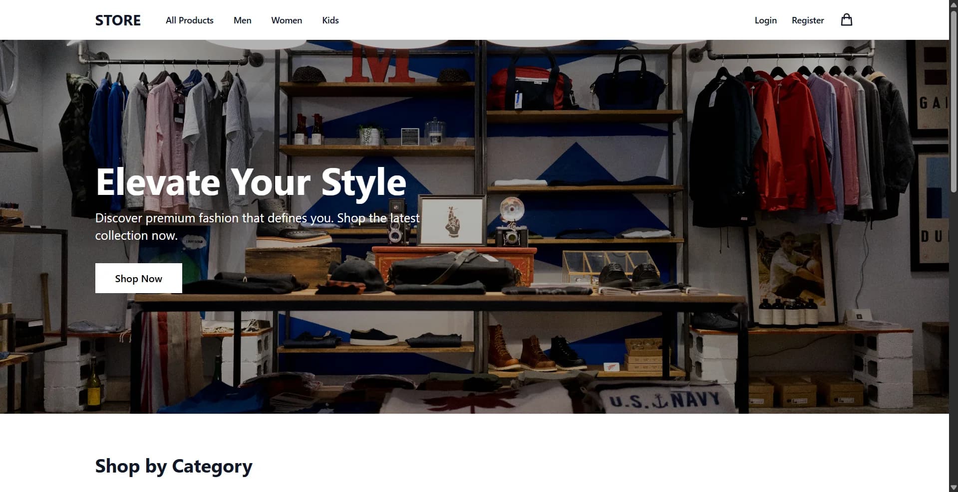 Ecommerce Website