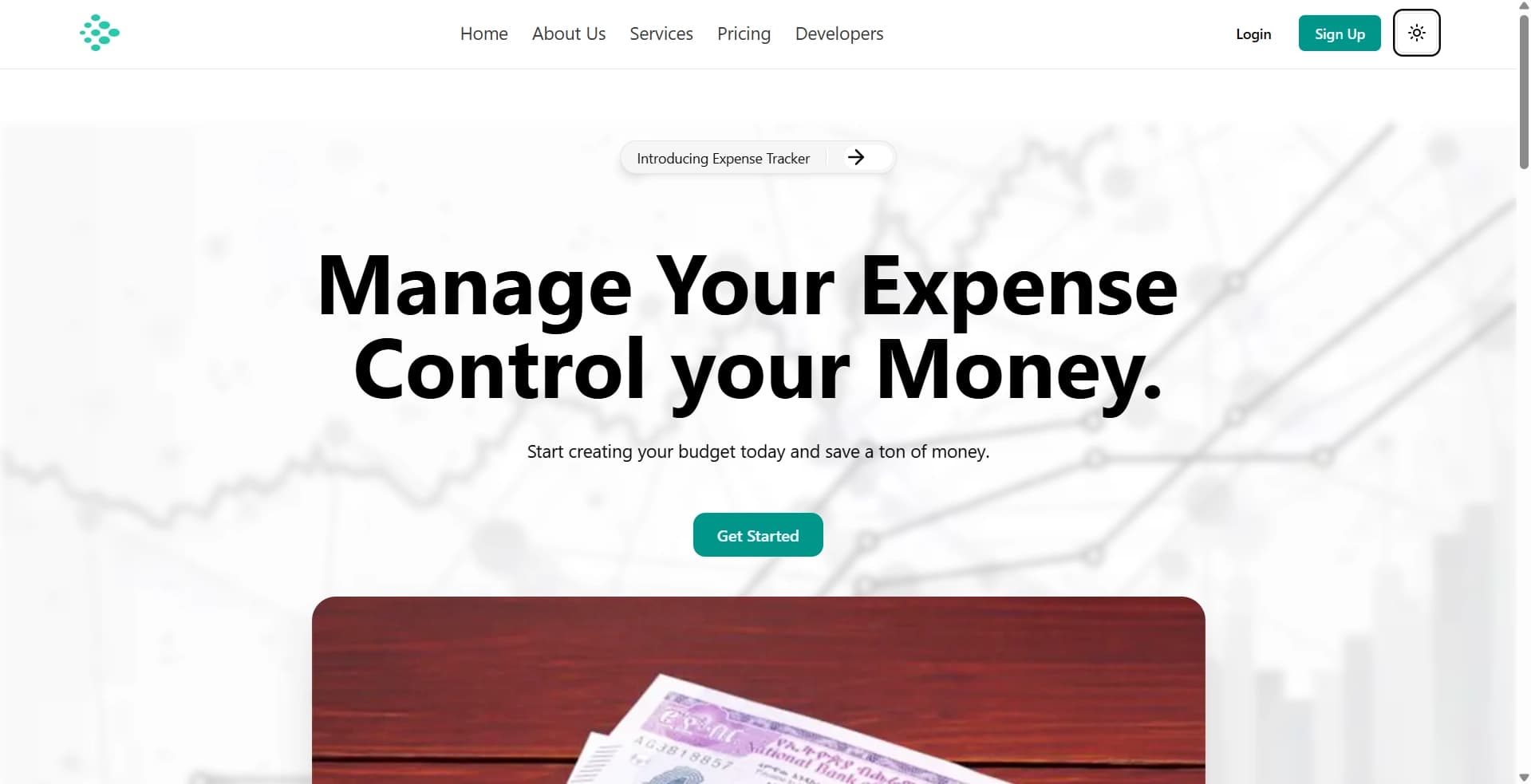Expense Tracker Website