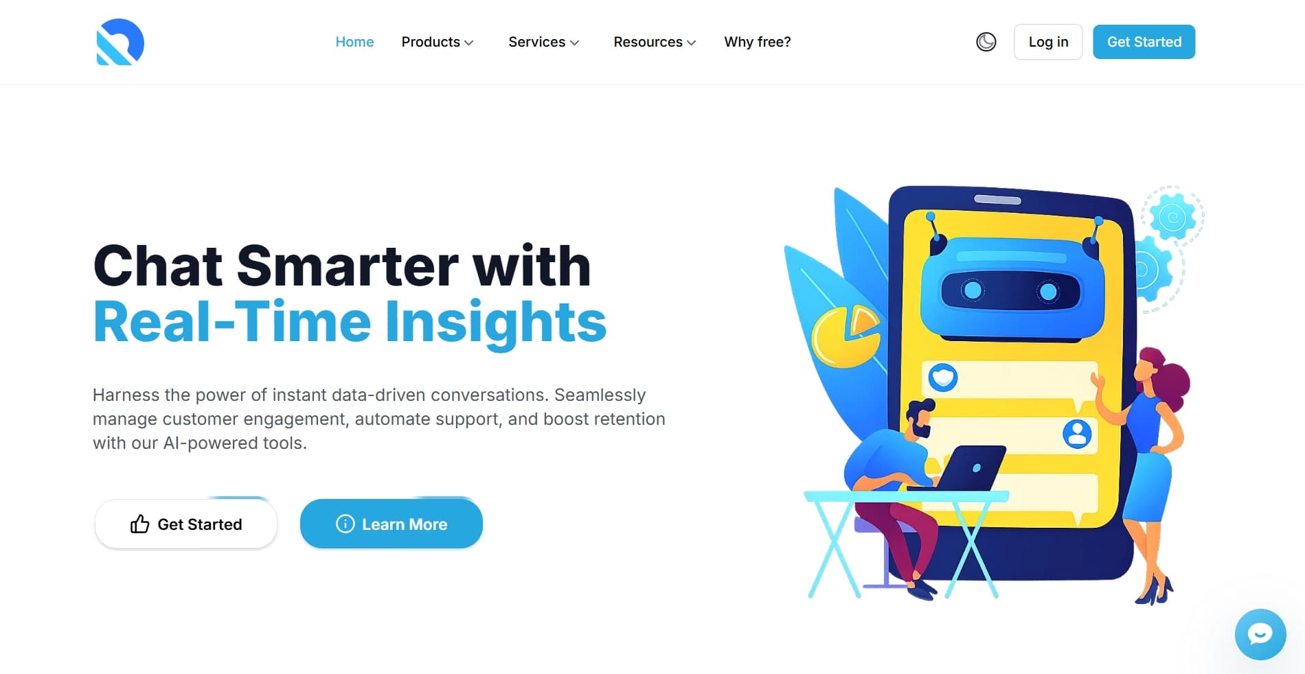 Faris Assist: AI Live Chat Platform